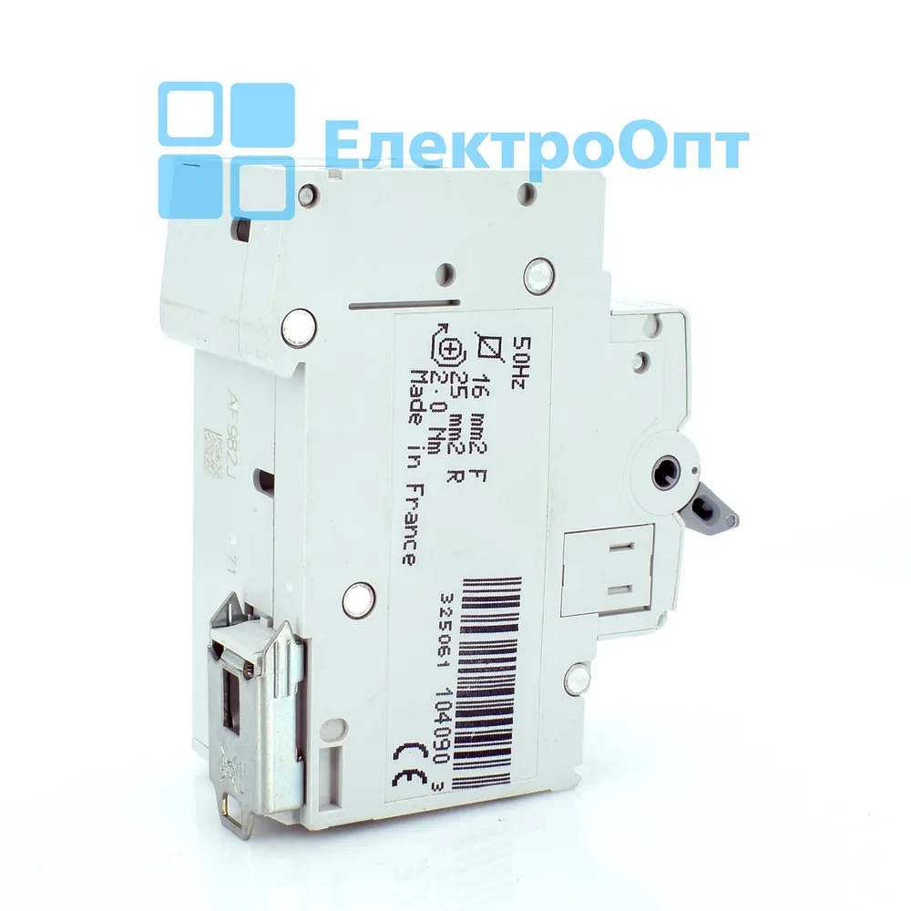 Hager Диференційний автомат Тип A 1P+N C-32 6kA 300mA AF982J