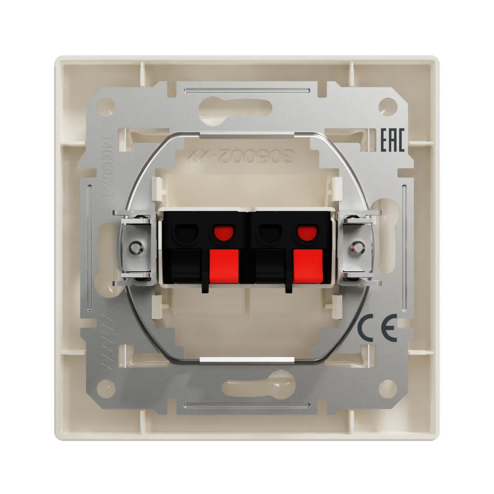 Аудиорозетка Schneider Electric Asfora кремовая EPH5700123