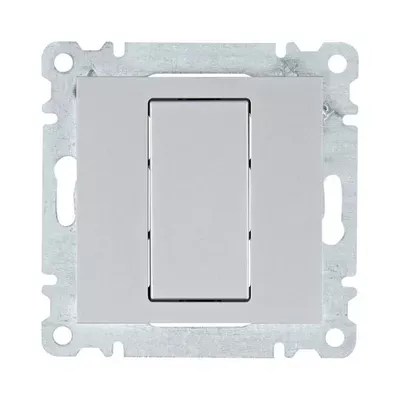 Заглушка Hager Lumina серебряная WL7012