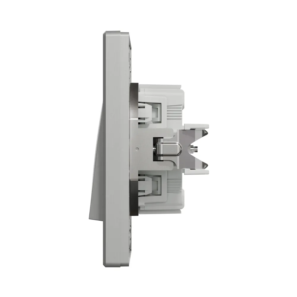 Выключатель Schneider Electric Asfora алюминий одноклавишный внутренний EPH0100161