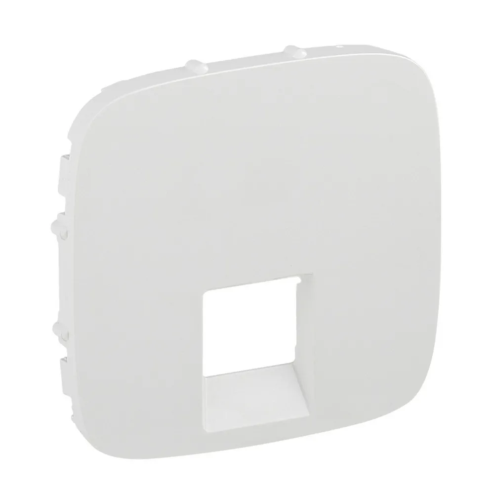 Накладная панель розетки RJ11/RJ45 Legrand Valena Allure одинарная белый 755415
