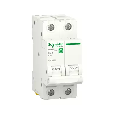 Автоматичний вимикач Schneider Electric Resi 9 С 2p 50A R9F12250
