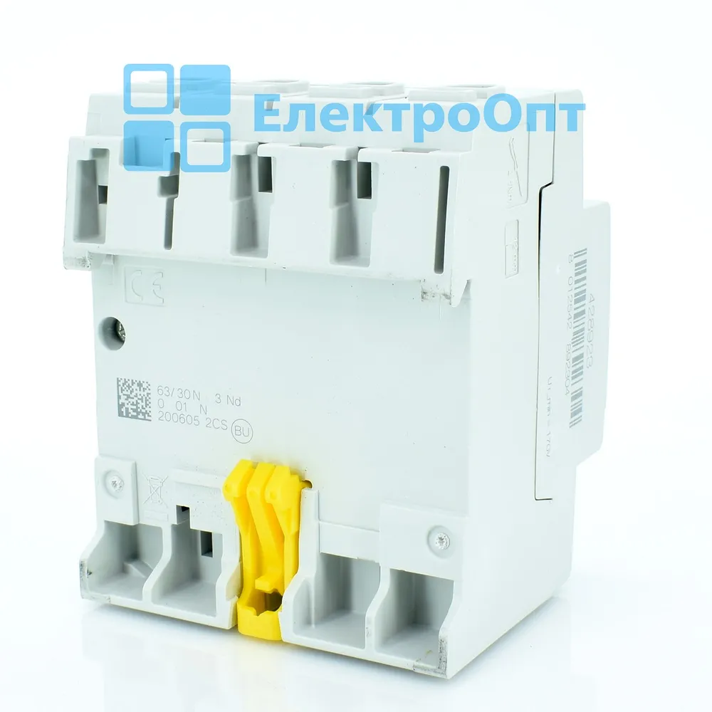 ABB ПЗВ Тип AC 4P 63A 30mA FH204AC-63/0,03