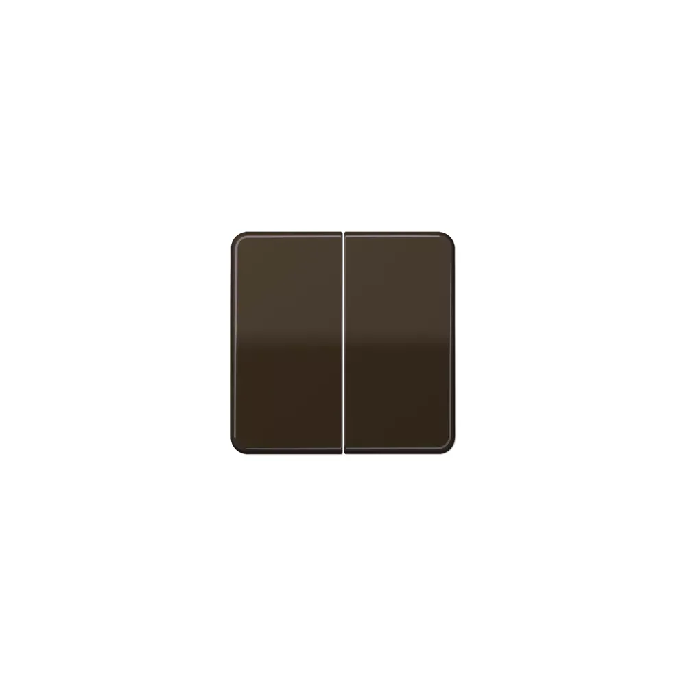 JUNG CD Клавіша для здвоєного вимикача коричневий CD595BFBR