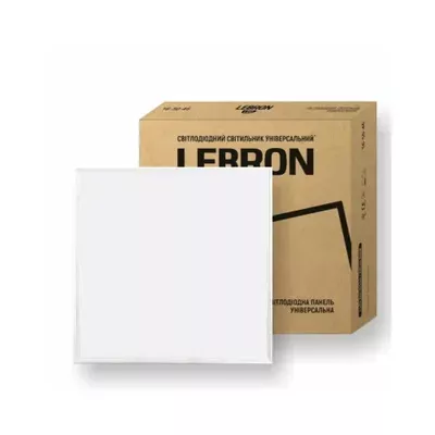 LED світильник Lebron L9LPU 40W 595*595*22mm 6200K 3200Lm 16-50-41 