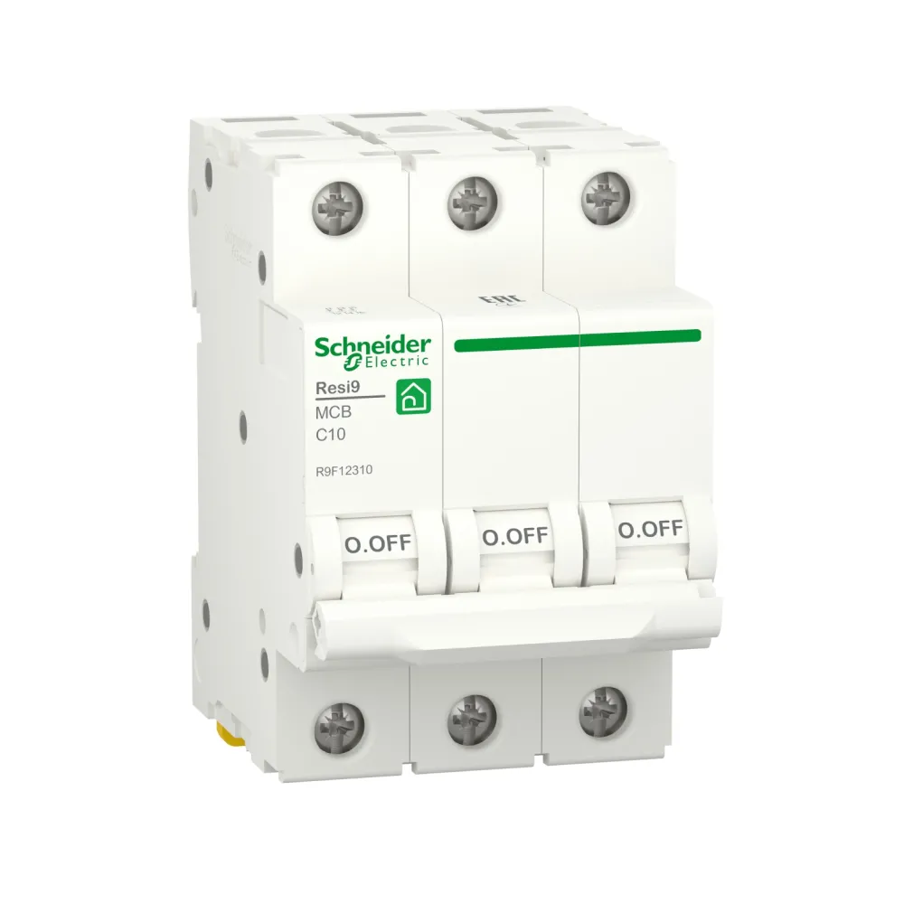 Автоматичний вимикач Schneider Electric Resi 9 С 3p 10A  R9F12310