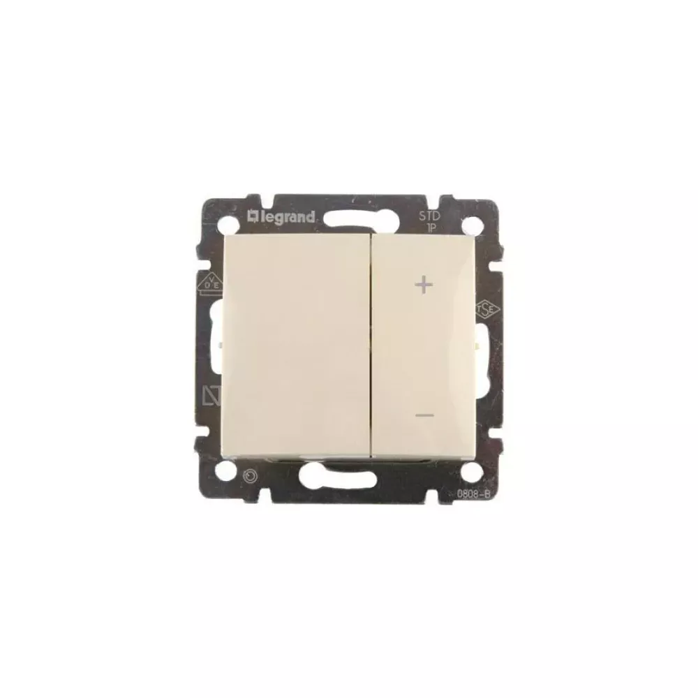 Legrand Valena Classic Світлорегулятор Кнопковий 40-400Вт Слонова кістка 774162