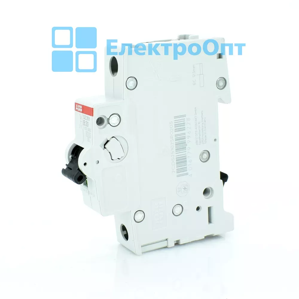 ABB Автоматичний вимикач, 6kA, 1p, SZ201-B20