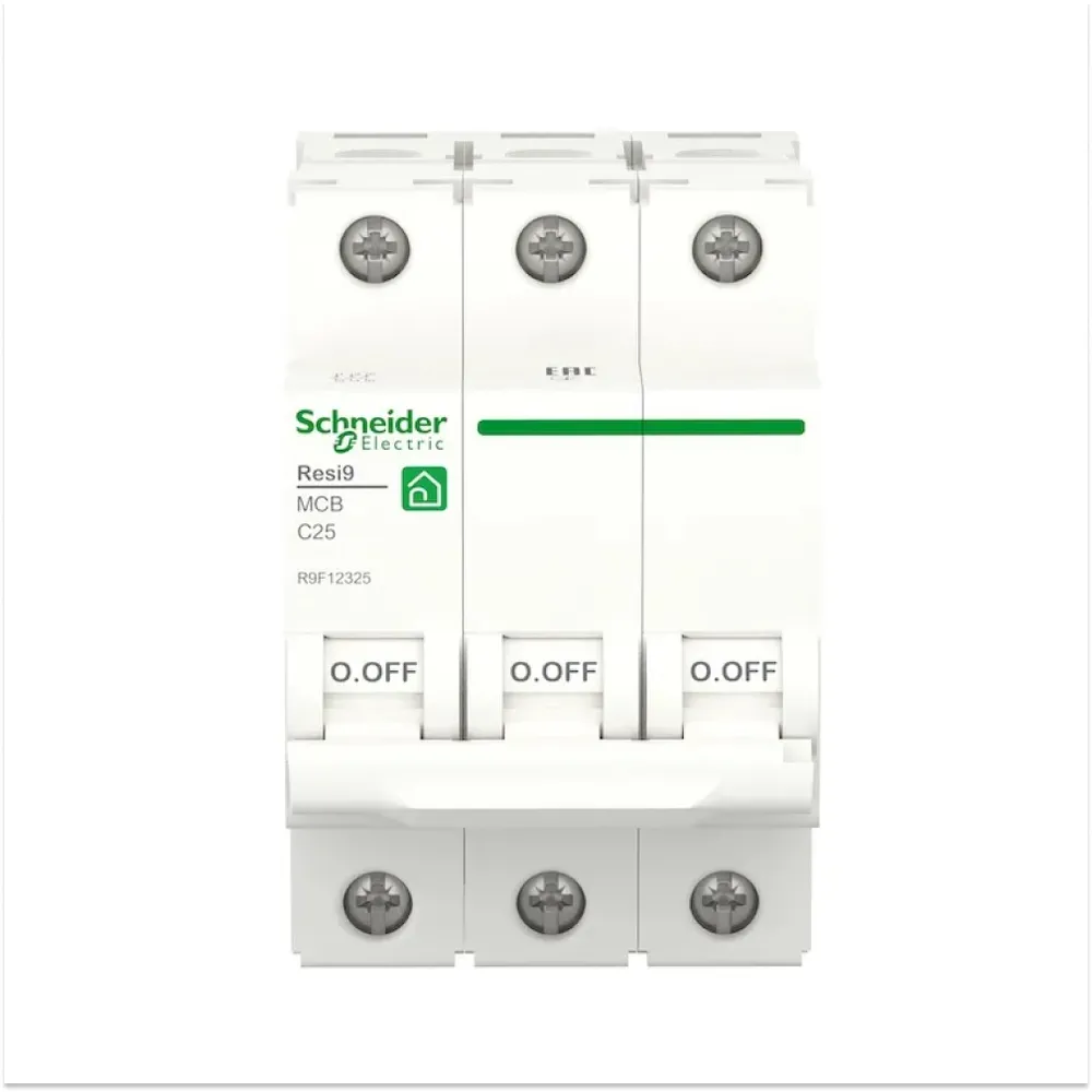Автоматичнй вимикач Schneider Electric Resi 9 С 3p 25A R9F12325