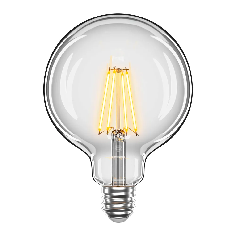 LED лампочка Velmax V-Filament-Amber-G125 8W E27 4100K 800Lm 21-47-18