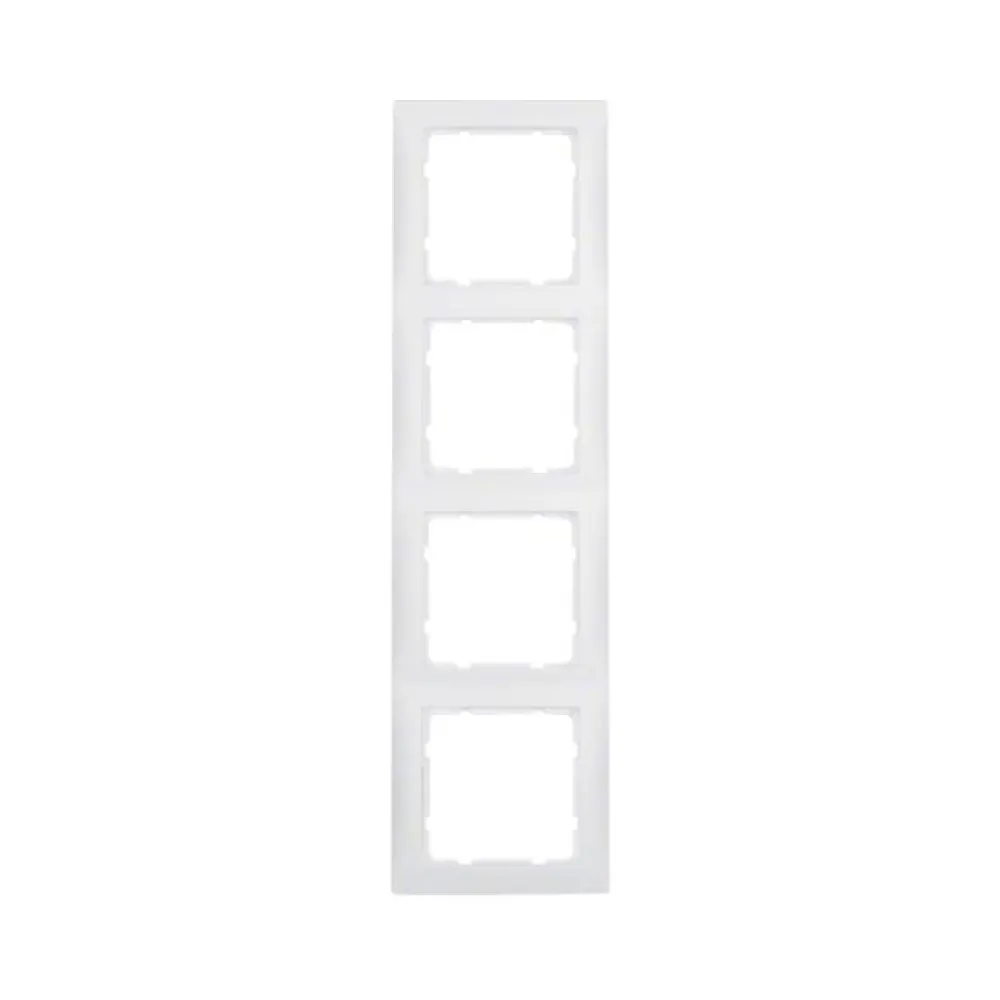 Рамка 4 поста Berker S.1 полярная белизна-matt 10149909