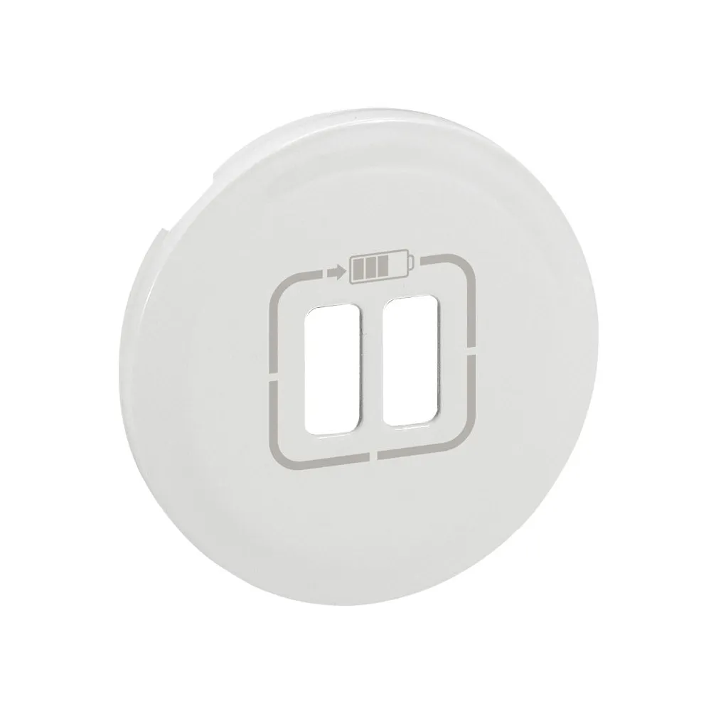 Legrand CELIANE Панель Розетки 2хUSB Білий 68256