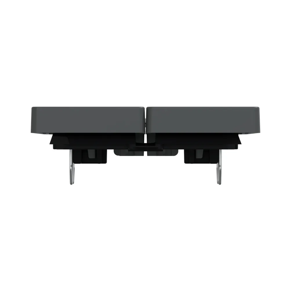 Клавиша двойная Schneider Merten D-Life антрацит MTN3400-6034