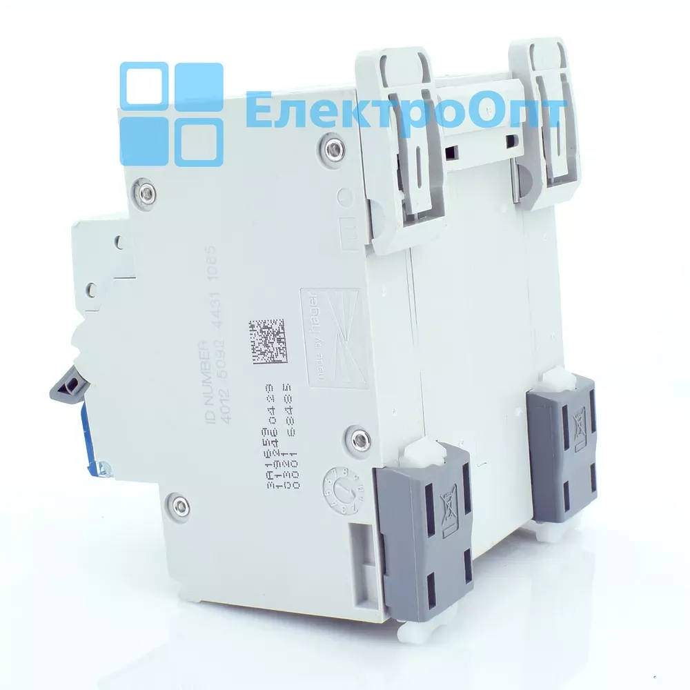 Hager Диференційний автомат Тип A 4P 6kA C-32A 30mA ADM482C