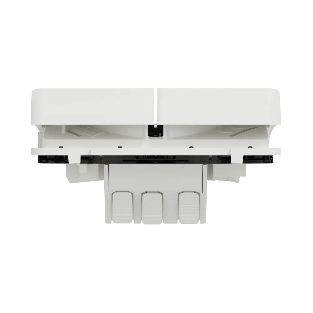 Механизм Schneider Electric Mureva двухклавишного переключателя сх6+6 белый IP55 MUR39022