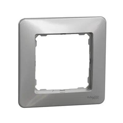 Рамка 1-а кратная Schneider Sedna Design алюминий SDD313801