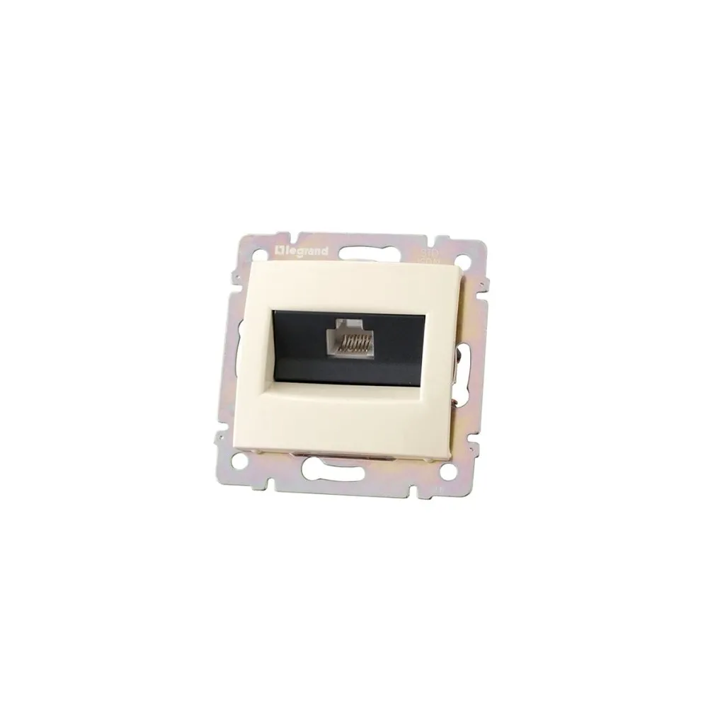 Legrand Valena Classic Розетка телефонна 1хRJ45 ISDN Слонова кістка 774341