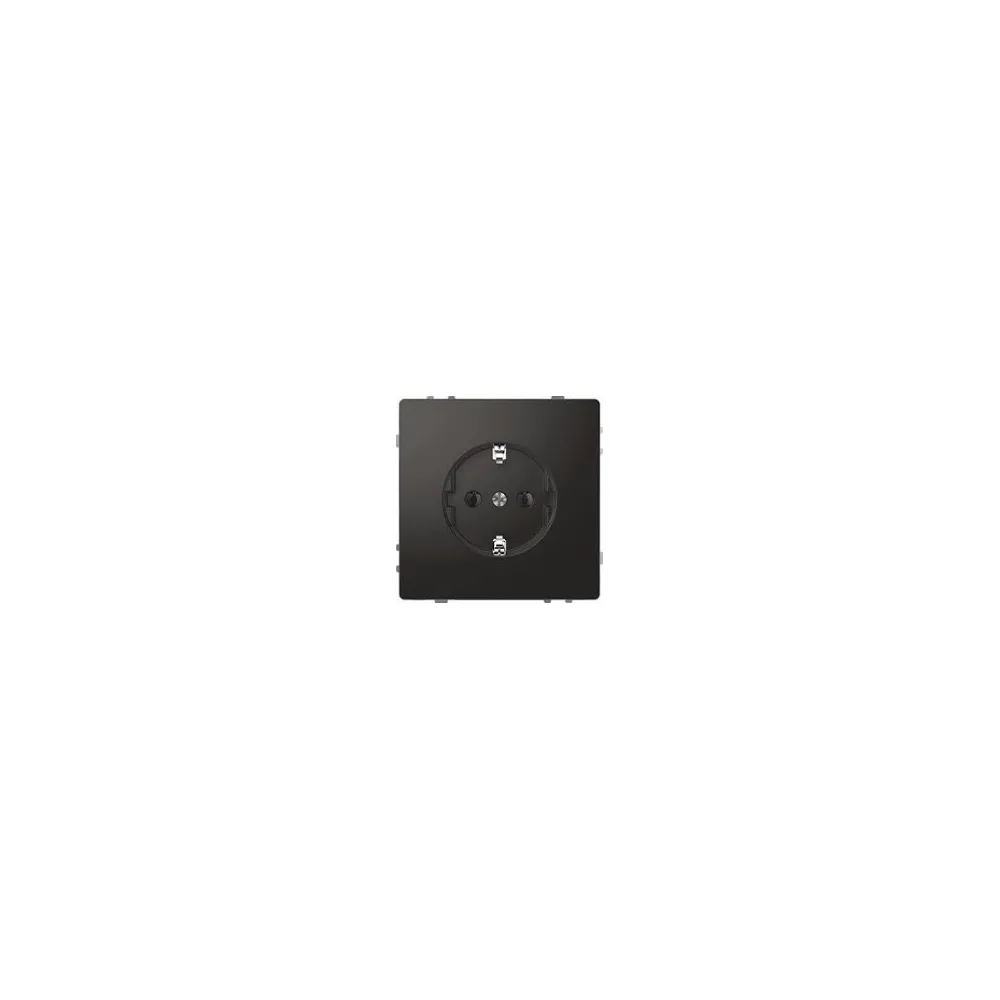 Schneider Merten D-Life РОЗЕТКА з/к без шт АНТРАЦИТ MTN2301-6034