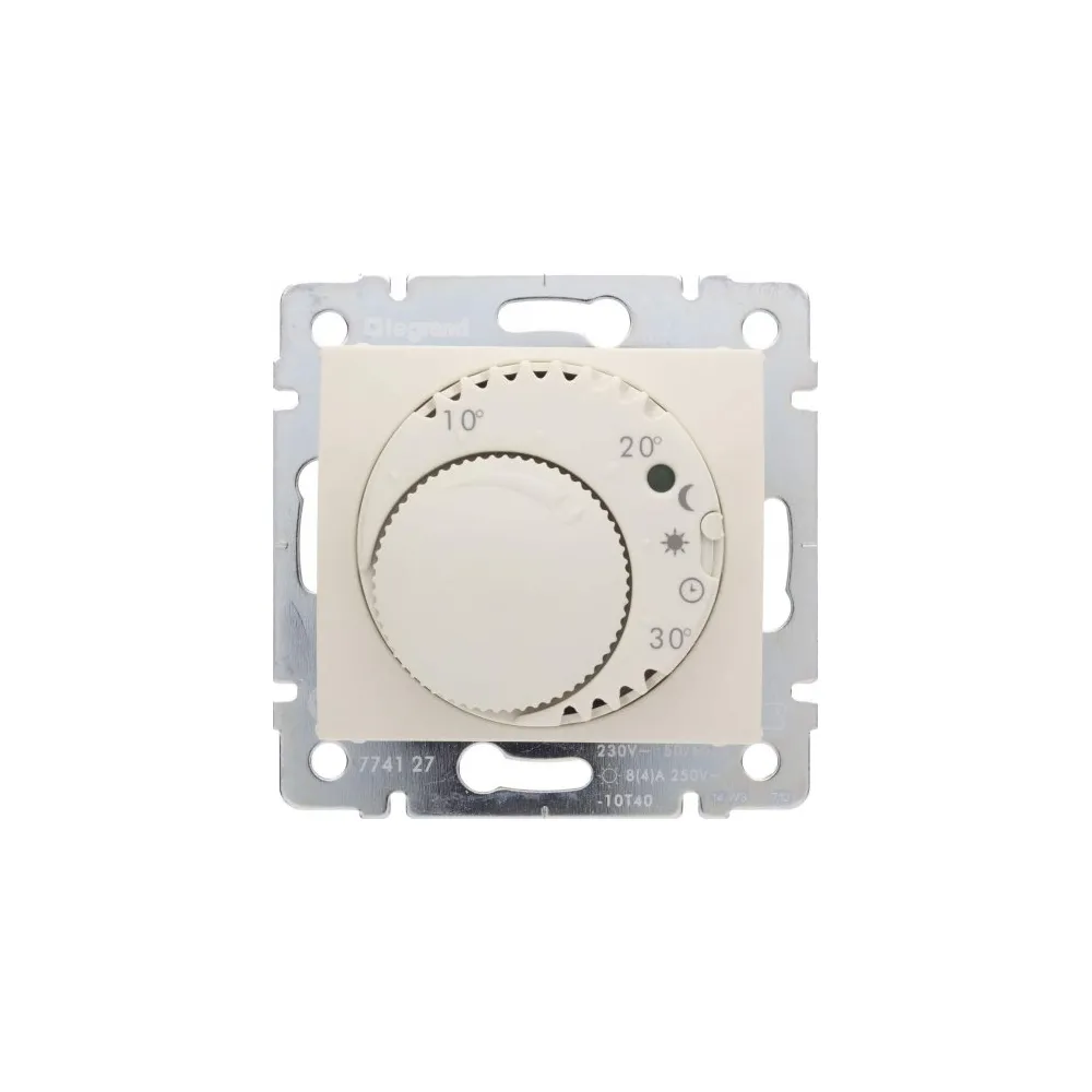 Legrand Valena Classic Термостат комфорт з вимикачем Слонова кістка 774127
