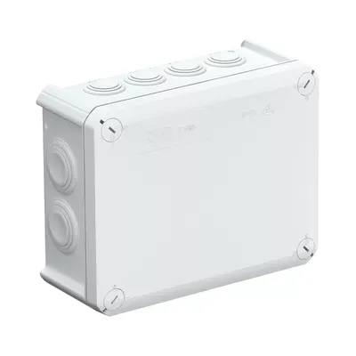 Розподільна коробка Т-серії без кабельних вводів OBO Bettermann 150х116х67 2007255