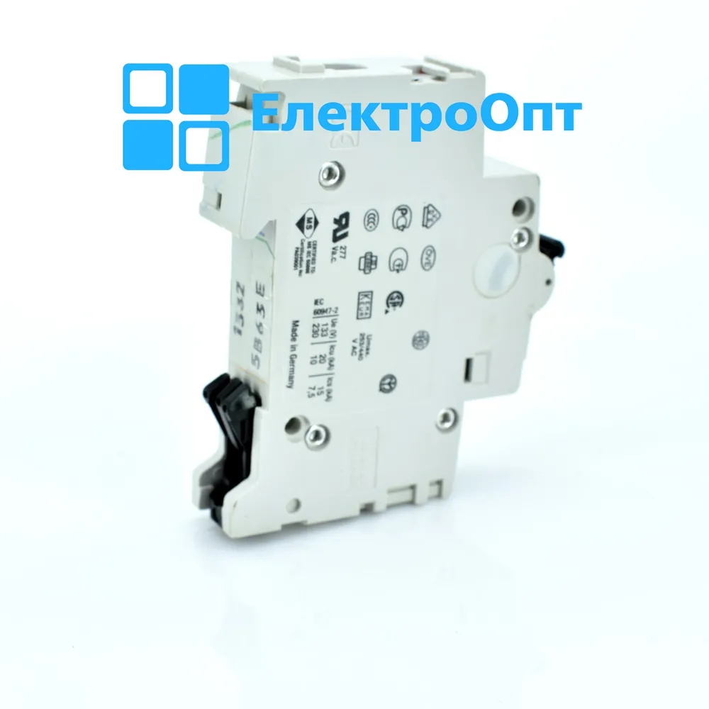 ABB Автоматичний вимикач, 6kA, 1p, S201-B63