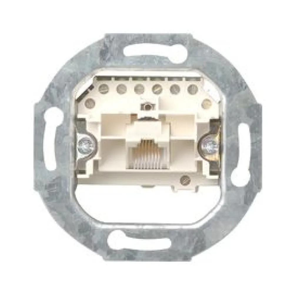 Механизм телефонной розетки Gira UAE TAE 1x8 контактов 017900