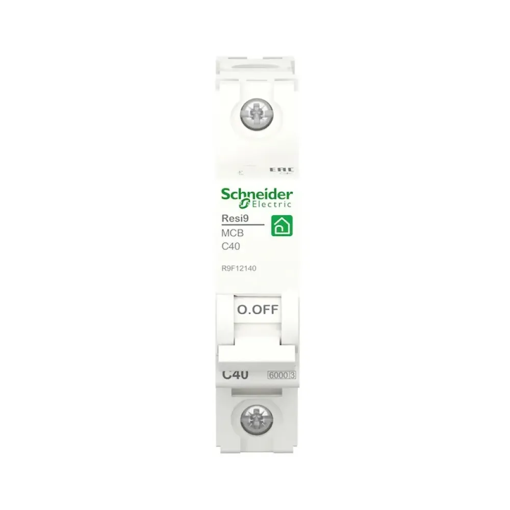 Автоматический выключатель Schneider Electric Resi 9 С 1p 40A R9F12140