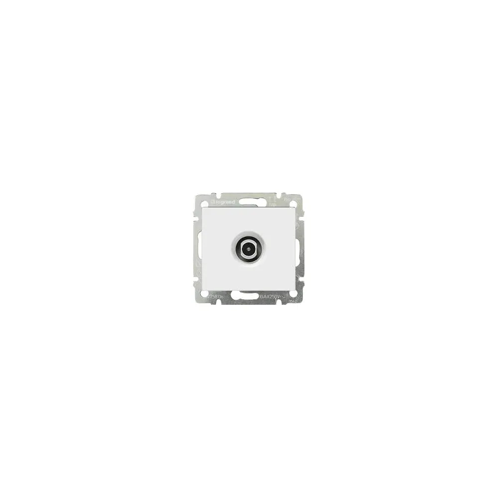 Legrand Valena Classic Розетка ТV прохідна 14дБ 2400МГц Білий 774431