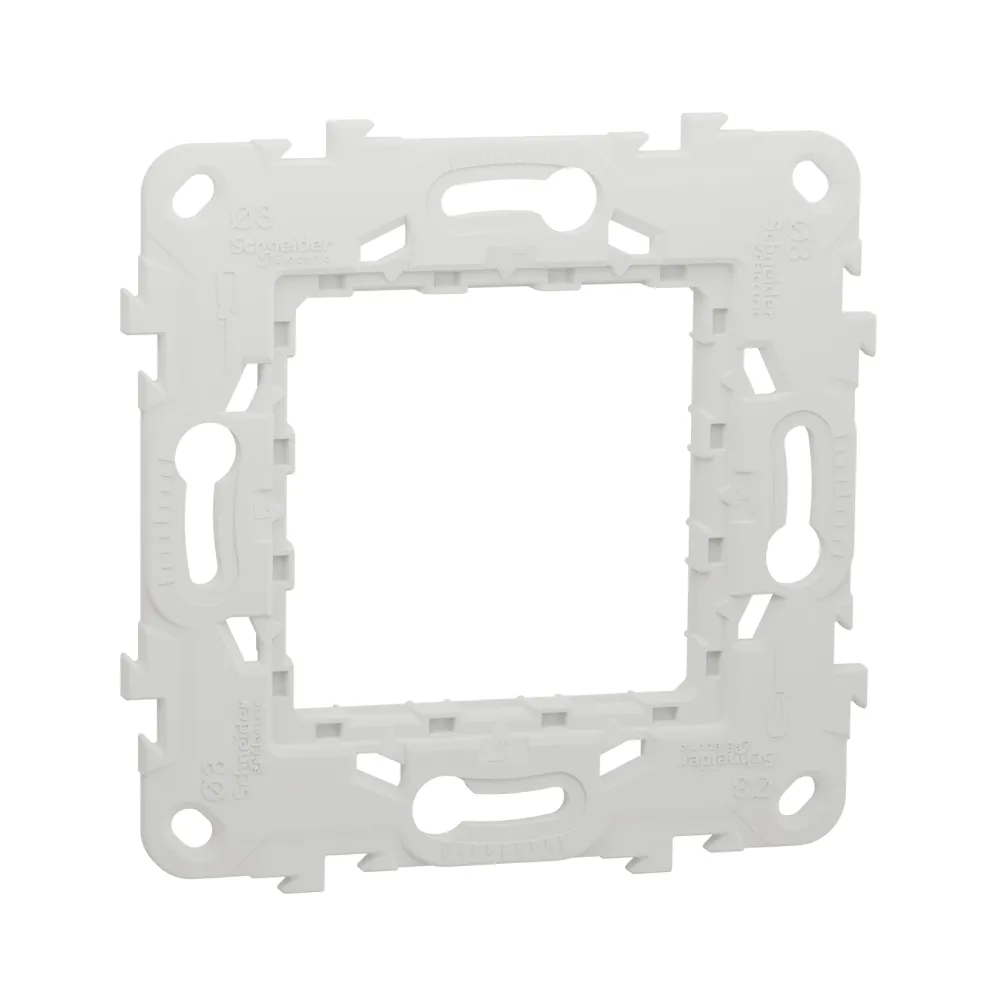 Супорт пластиковий Schneider Electric Unica New 2 модуля NU7002P