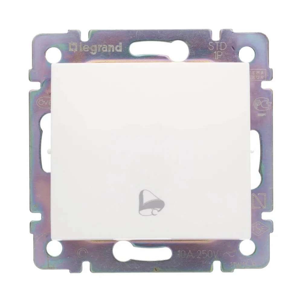Legrand Valena Classic Кнопка пікт.звонка Білий 774216