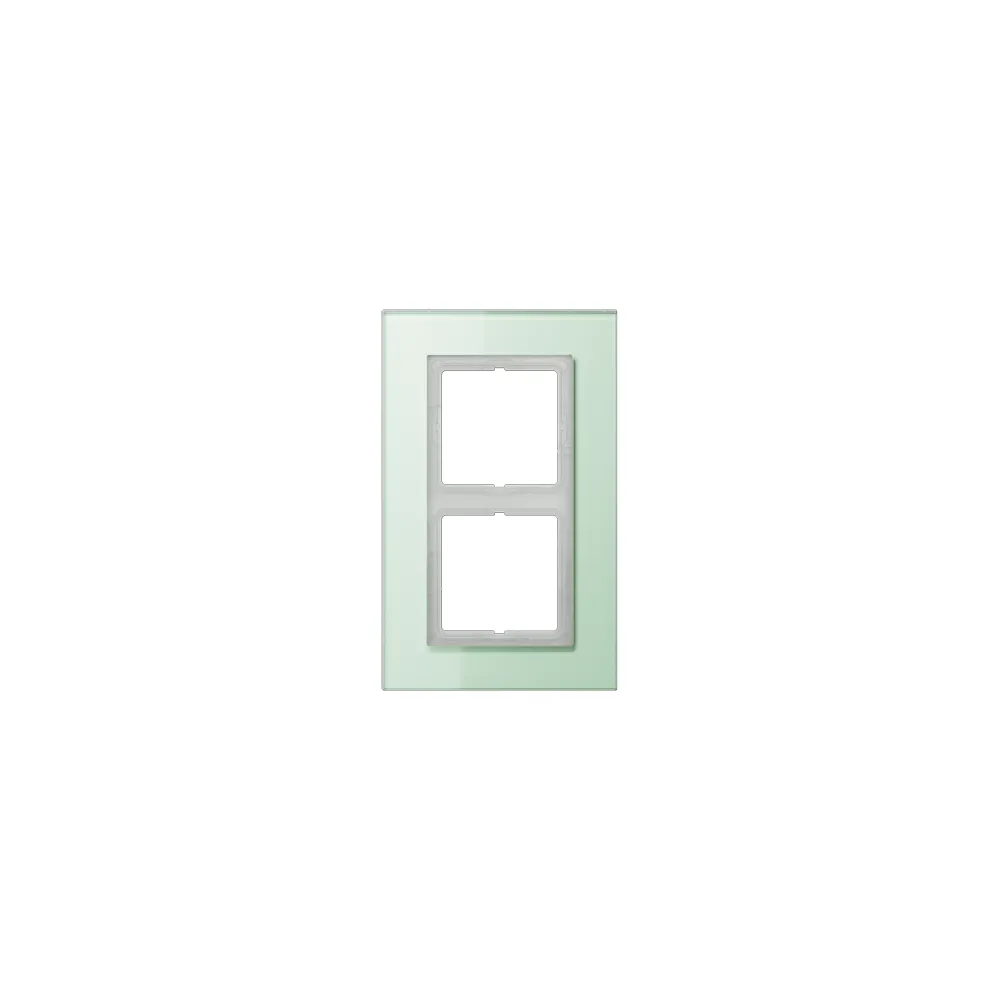 JUNG Рамка для вимикача 2-кратна LSP982GLAS