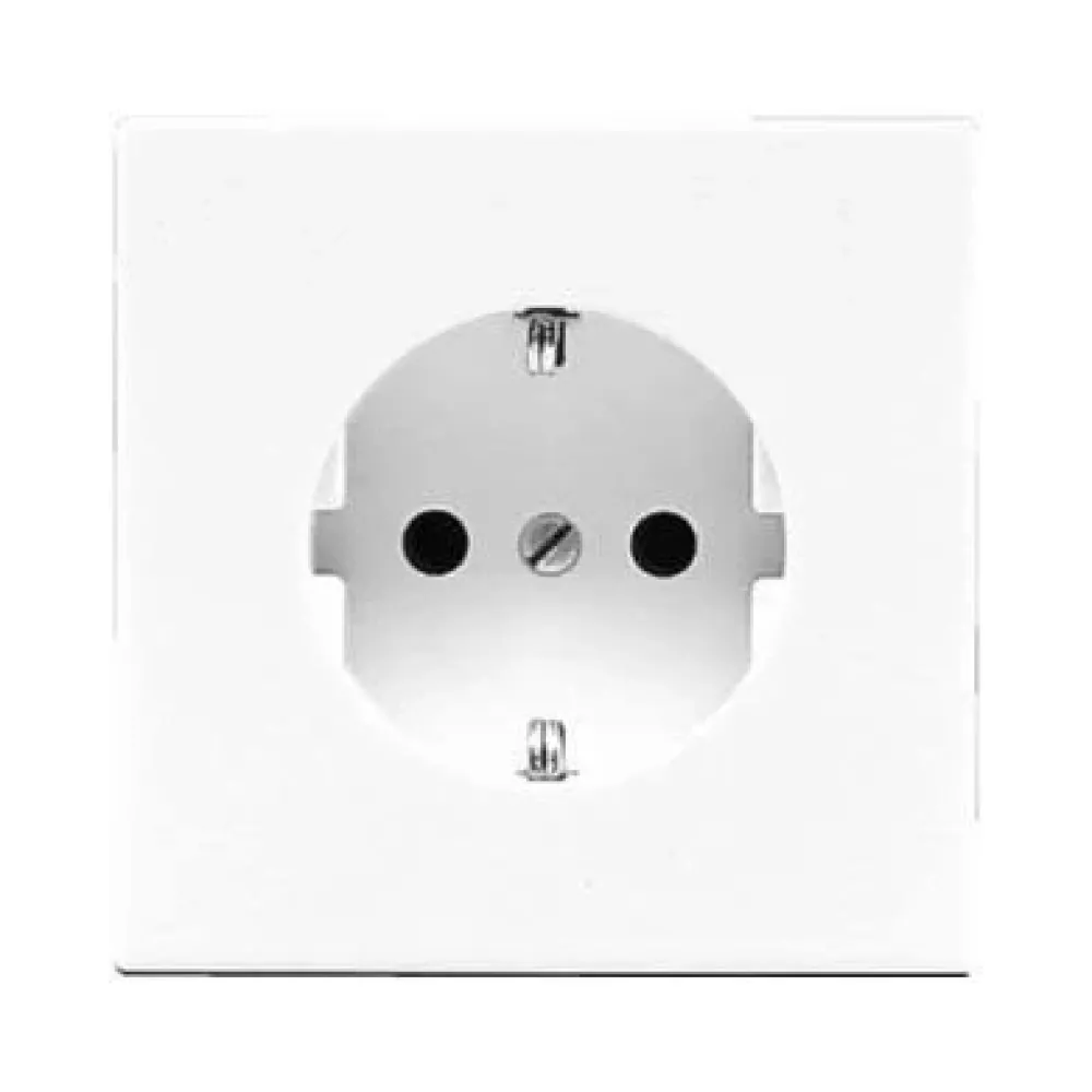 Розетка Jung Schuko біла LS1520WW