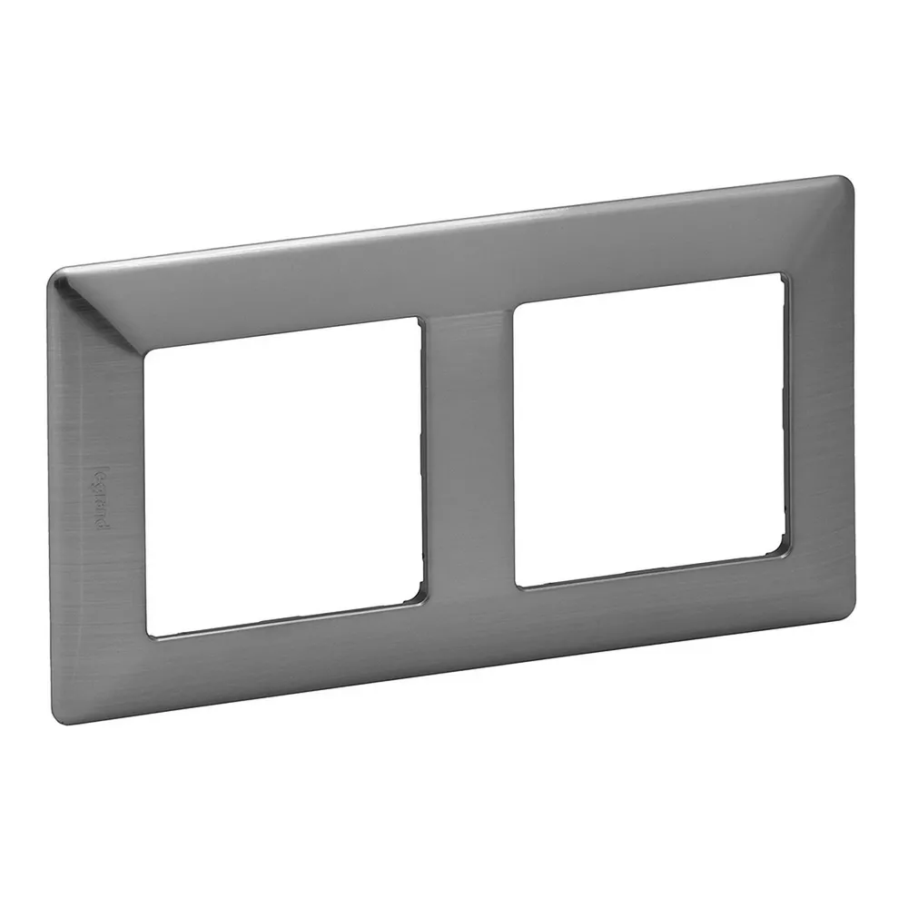 Legrand Valena LIFE Рамка 2 пости Сталь 754152
