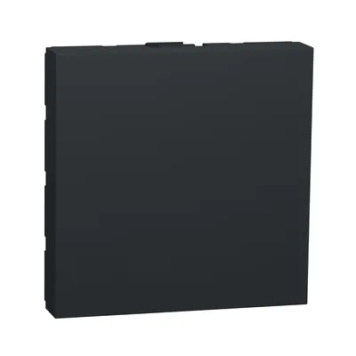 Заглушка Schneider Electric Unica New антрацит 2 модулі NU986654