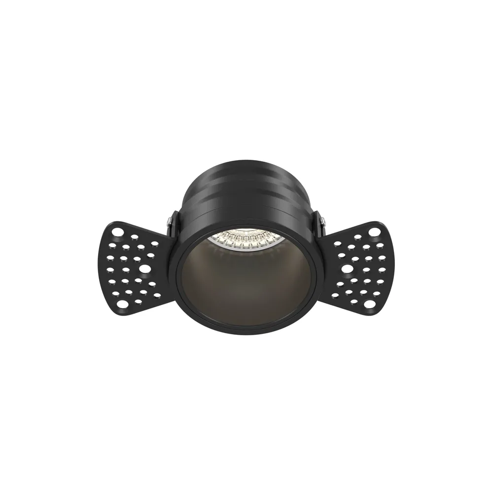 Світильник внутрішнього монтажу Downlight Reif GU10 50 Вт Чорний DL048-01B MAYTONI