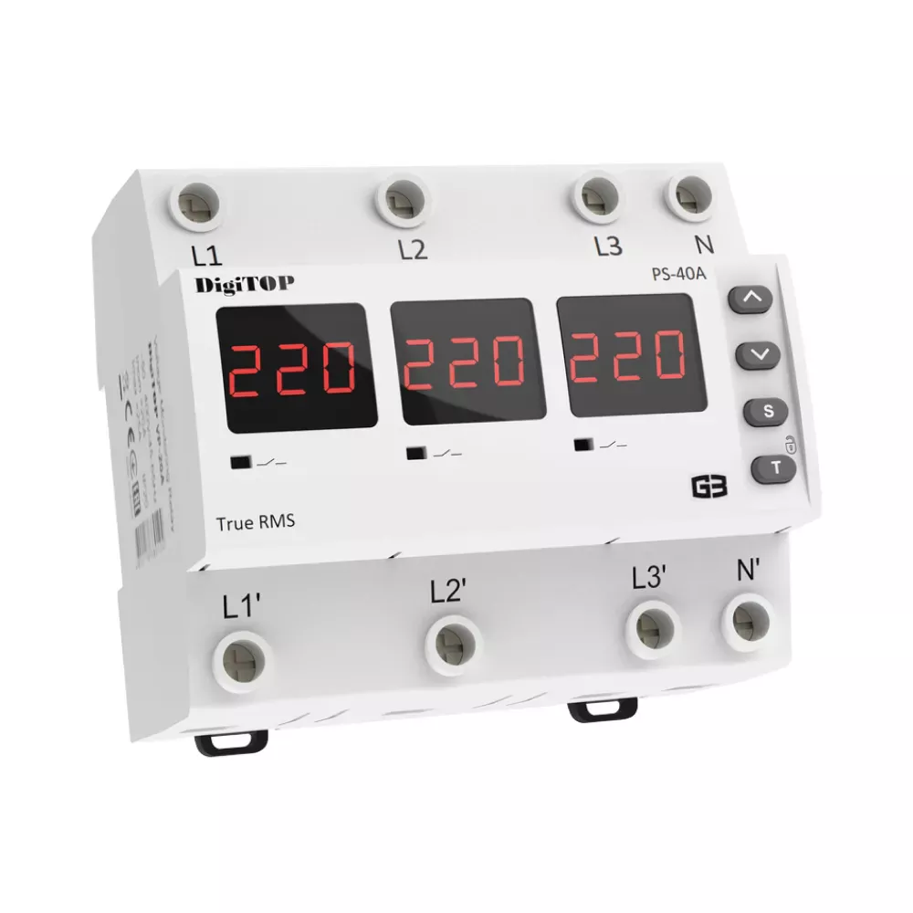 Переключатель фаз DigiTOP PS-40A M6R 