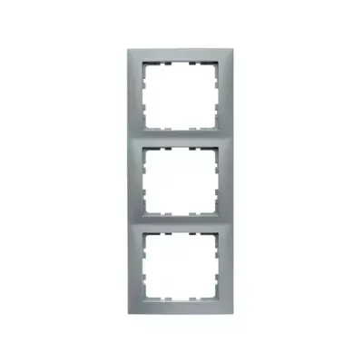 Рамка 3 поста Berker S.1 алюміній 10139939