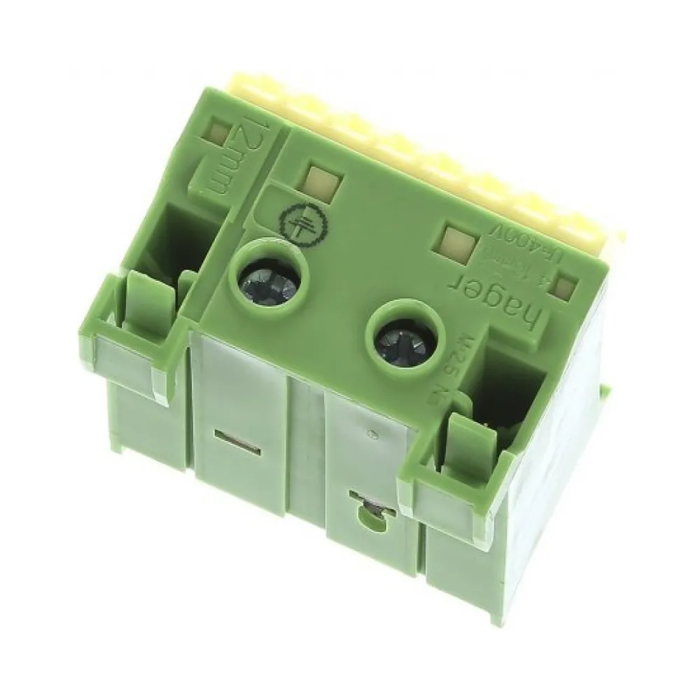 Блок PE-клем Hager Qiuck Connect 3x16мм+11x4мм KN14E