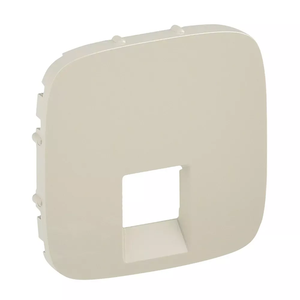 Накладка розетки RJ11/RJ45 Legrand Valena Allure слоновая кость 755416