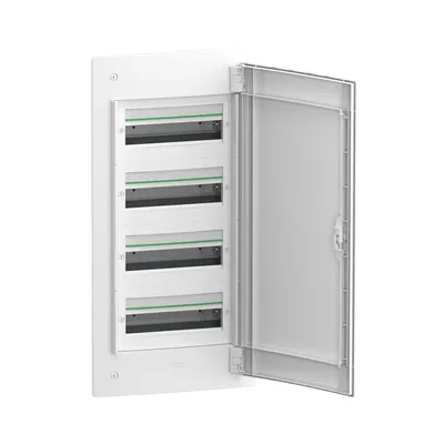 Розподільний щит Schneider Electric врізний на 52 модулі білі двері PrismaSeT XS LVSXN413