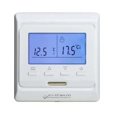 Терморегулятор IN-THERM - E 51 (программируемый, недельный) белый 312860