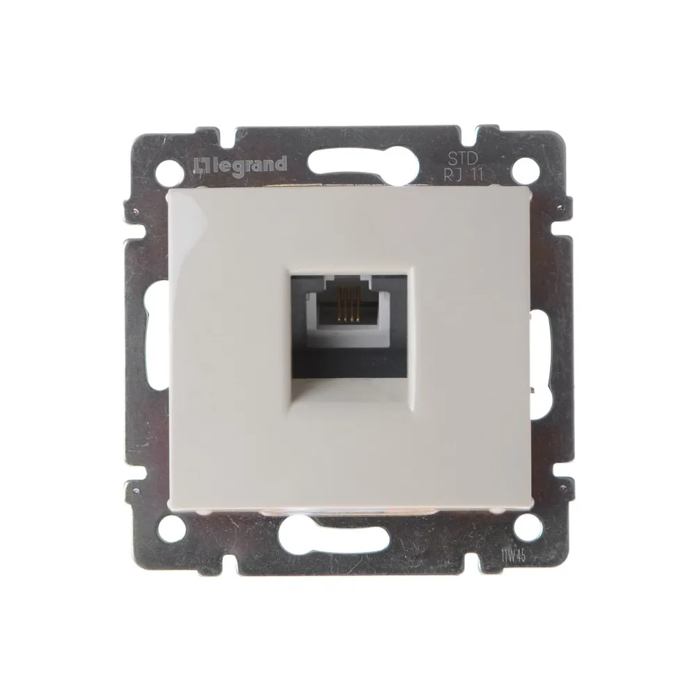 Legrand Valena Classic Розетка телефонна J11 Слонова кістка 774338