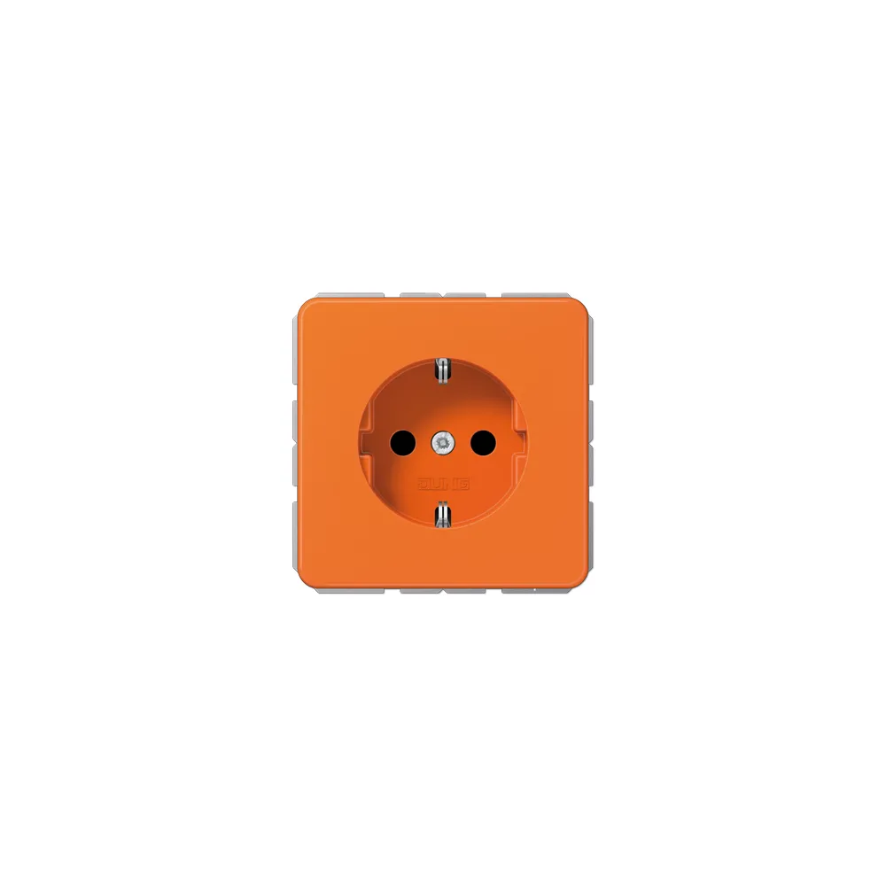 JUNG CD Розетка SCHUKO оранжевий CD1520BFO