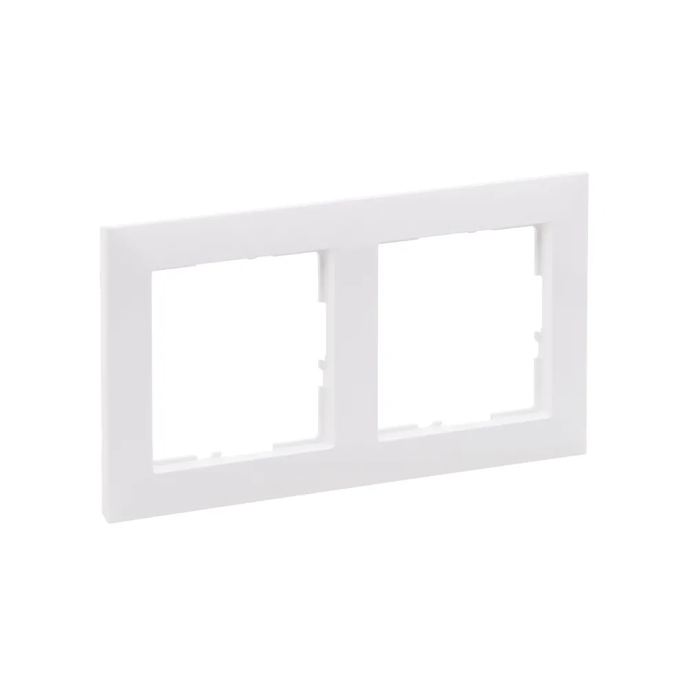 Рамка 2-постовая Legrand Suno белый 721502