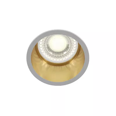 Світильник внутрішнього монтажу Downlight Reif GU10 50 Вт Білий з золотим DL049-01WG MAYTONI