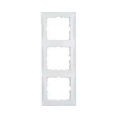 Рамка 3 поста Berker S.1 полярна білизна 10138989