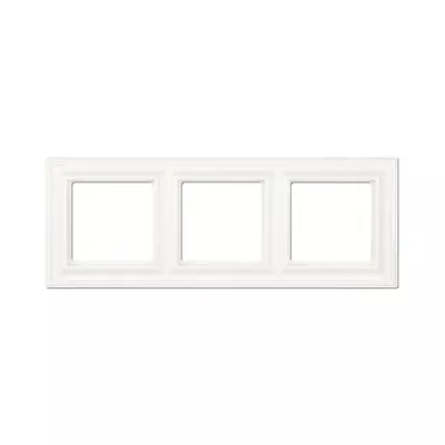 Рамка Jung Eco Profi Deco 3 пости білий EPD483WW