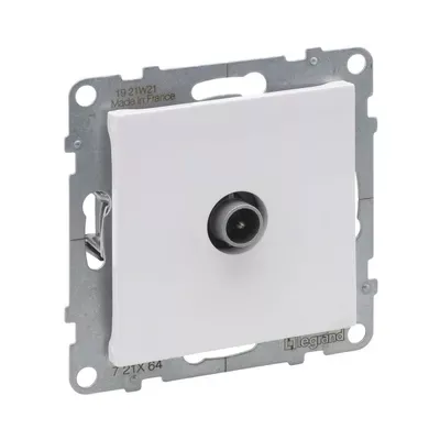 Legrand SUNO Розетка TV зірка, колір Білий 721164