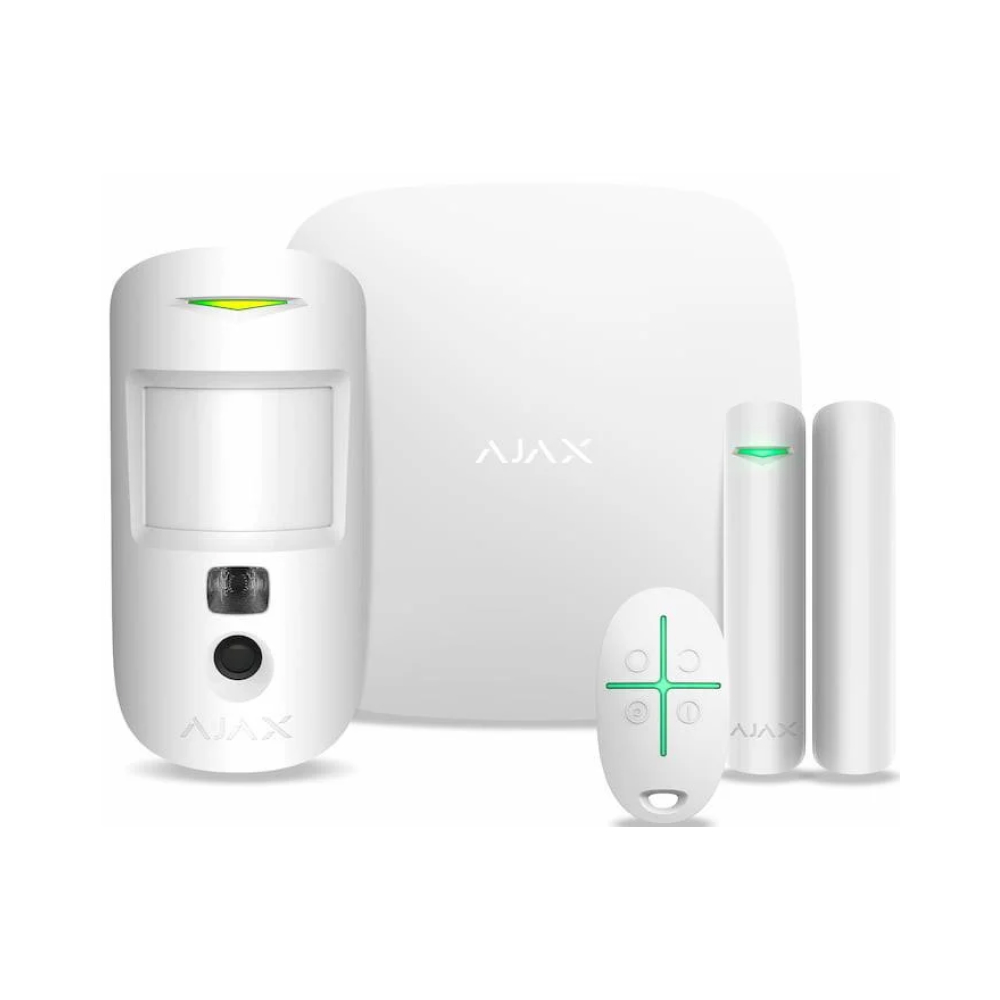 Стартовый комплект AJAX Baseline StarterKit Cam Plus white 25472.66.WH1