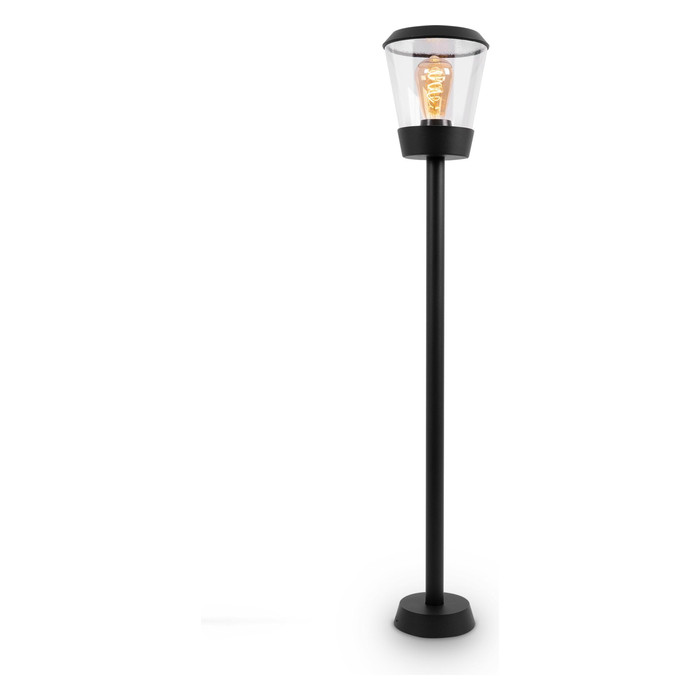 Світильник ландшафтний світильник Outdoor Faro E27 23 Вт Чорний O039FL-01B MAYTONI